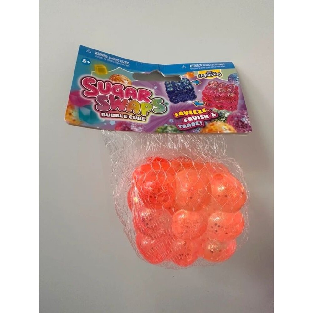 Sugar Swaps Bubble Cube - Orange